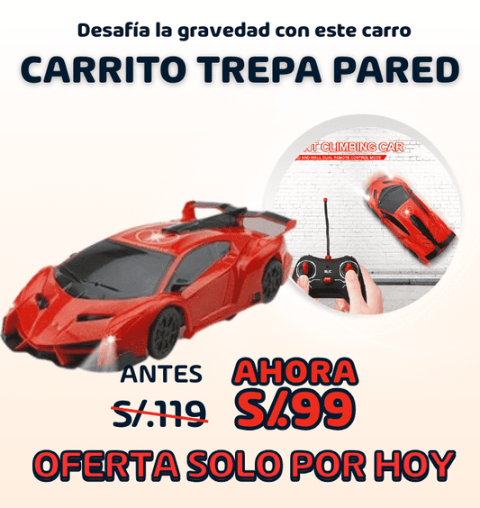 CARRITO TREPADOR DE PARED